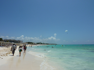 White Sand Beach, Playa del Carmen – Mexico